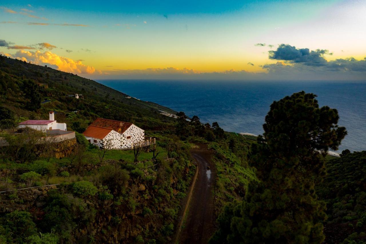 "Rural House Servanda" - Relax, Nature, Wide Views Of The Sea And A Starry Sky Puntagorda Exterior foto